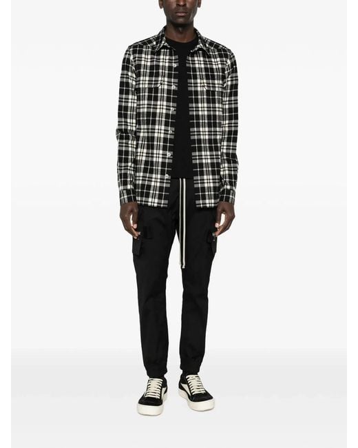 Rick Owens Black Outershirt for men