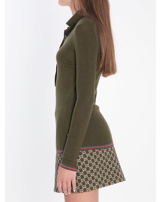 Gucci Green Polo