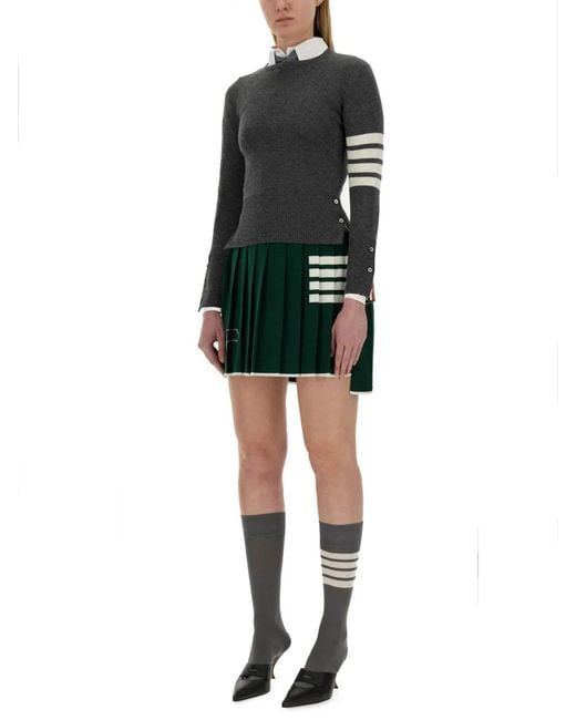 Thom Browne Black Cashmere Sweater