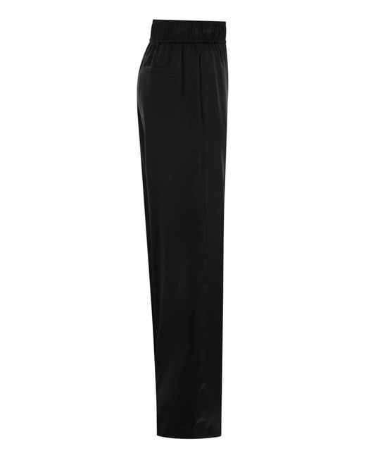 Brunello Cucinelli Black Track Trousers