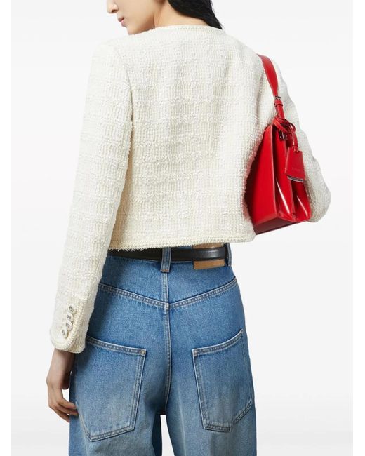 Gucci Natural Tweed Jacket