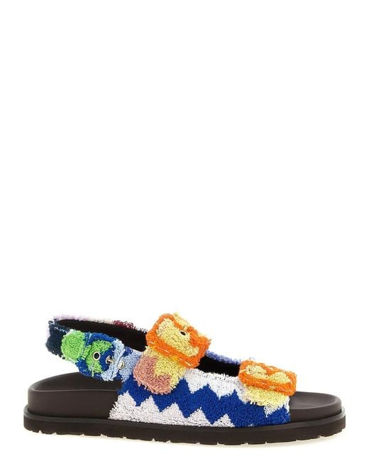 Missoni Blue 'Mia' Sandals