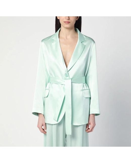 Semicouture Green Christiana Jacket