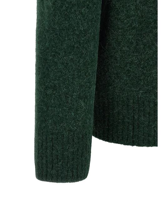 AMI Green 'Ami De Coeur' Polo Shirt for men