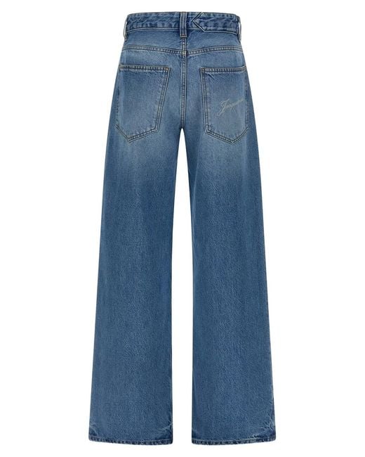 Jacquemus Blue 'Le De-Nîmes Large' Jeans