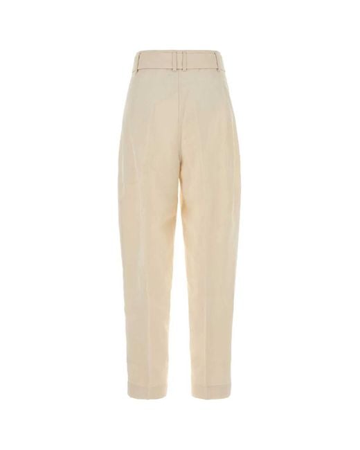 Co. Natural Pleated Pant