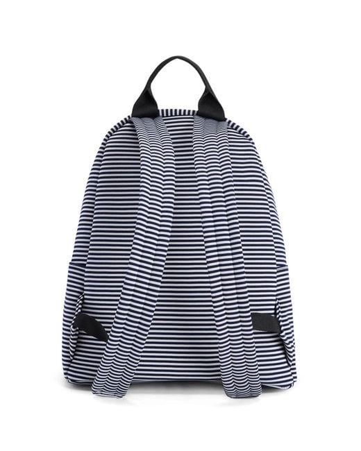 Giuseppe Zanotti Blue Bud Signature Logo Backpack for men