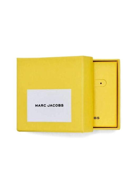 Marc Jacobs White Crystal Brass Jewelry