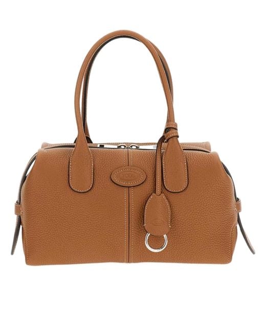 Tod's Brown Tods T Timeless Hobo Bag