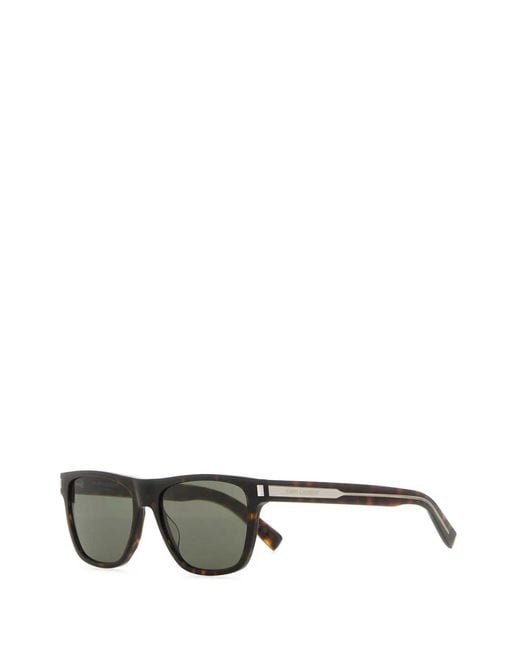 Saint Laurent Gray Acetate Sl 619 Sunglasses for men