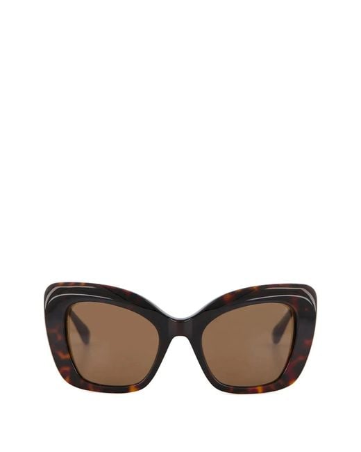 Balenciaga Brown Diva Butterfly