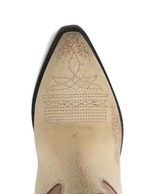 Golden Goose Deluxe Brand Brown Wish Star Leather Boots