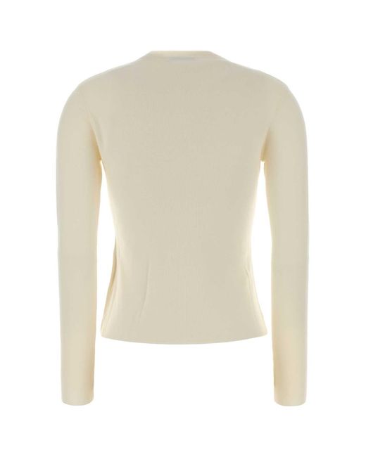 Max Mara White Manto Sweater