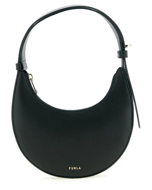 Furla Black Delizia' Mini Shoulder Bag