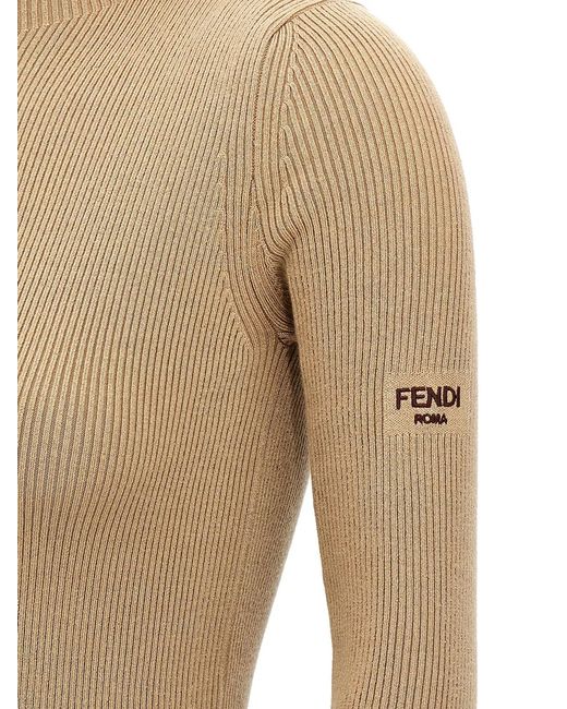 Fendi Natural Abito Mini