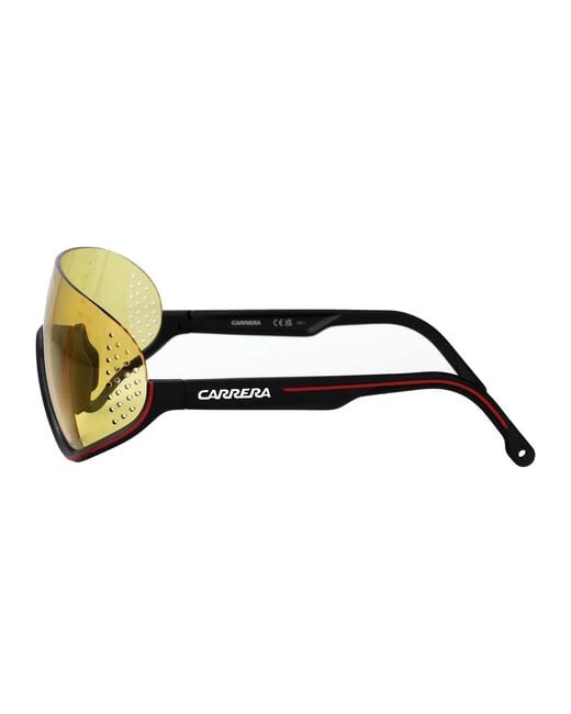 Carrera Yellow Matte Polyamide Inj-Gril. Sunglasses for men