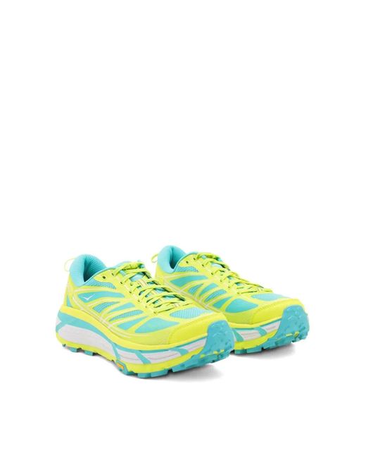 Hoka One One Green Mafate Speed 2 Sneakers