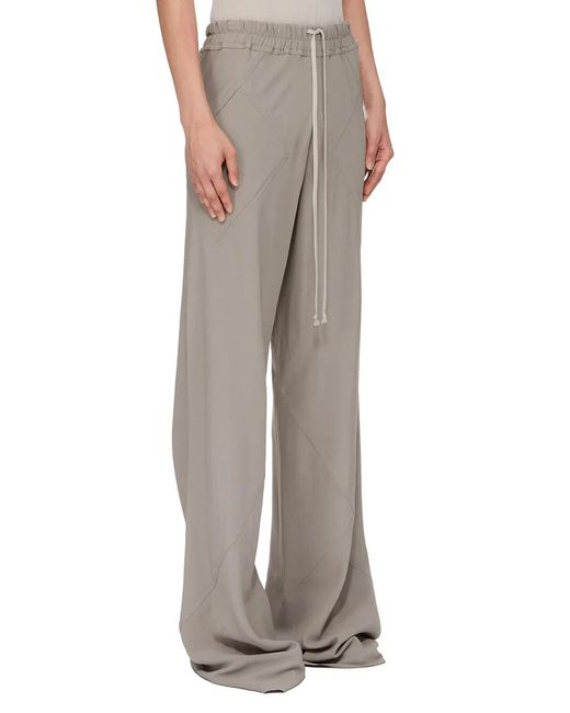 Rick Owens Gray Drawstring Bias