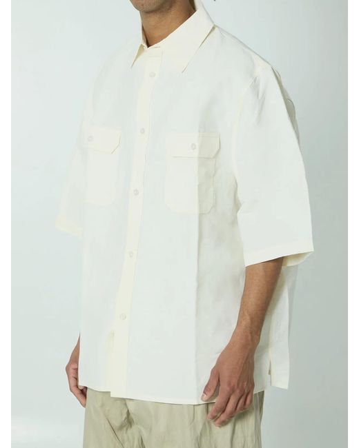 Willy Chavarria White Corcoran Shirt for men