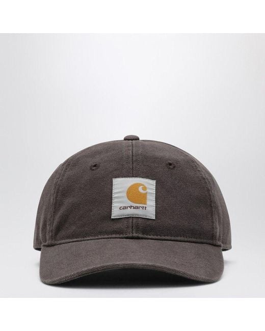 Carhartt Gray Canvas Cap Shale/Stone Washed for men