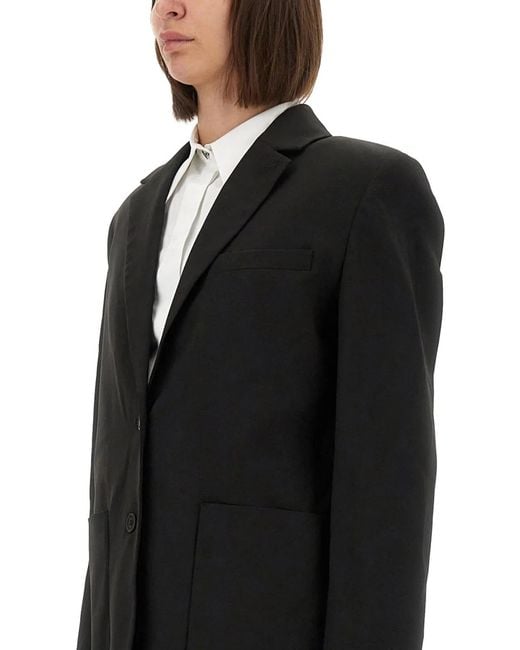 THE GARMENT Black "Pluto" Blazer With Bow