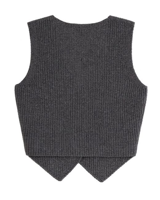 THE GARMENT Gray "Como" Vest