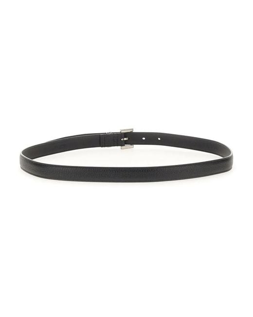 Saint Laurent White Cintura Sottile "Cassandre" for men