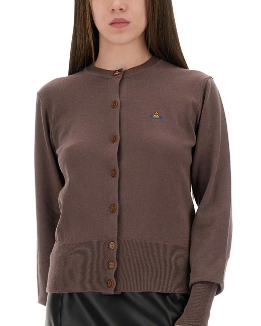 Vivienne Westwood Brown Cardigan "Bea"
