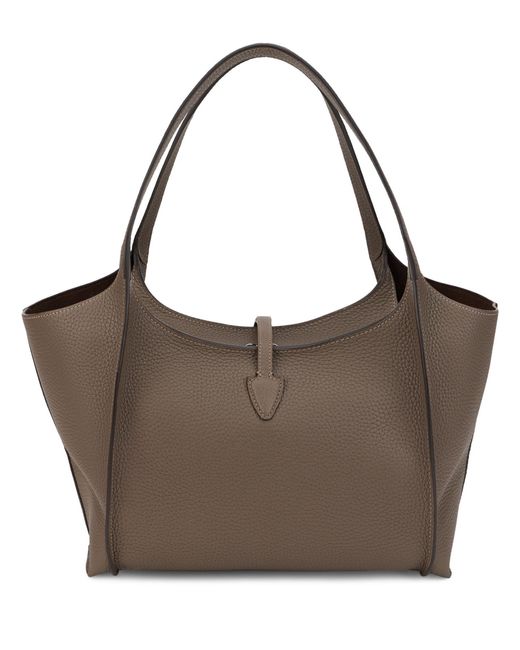Tod's Brown Shopping Bag T Timeless