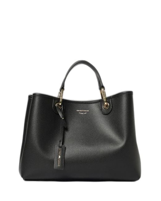 Emporio Armani Black Shopping Bag