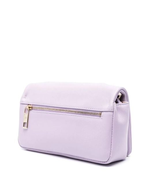 Roger Vivier Purple Viv Choc Me Mini Bag