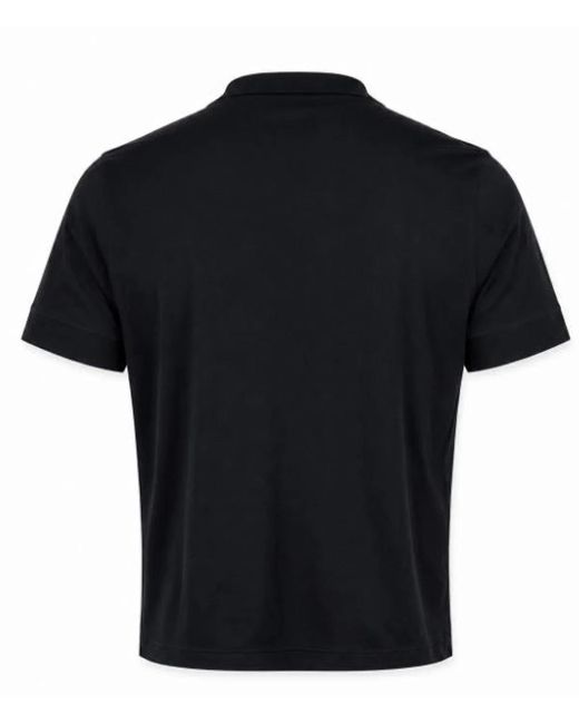 Tagliatore Blue Cotton Tee Shirt for men