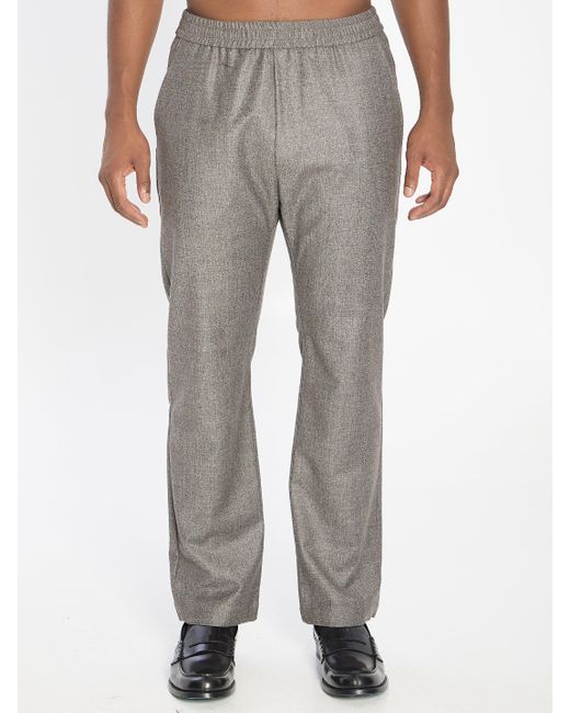 Barena Gray Tosador Bita Trousers for men