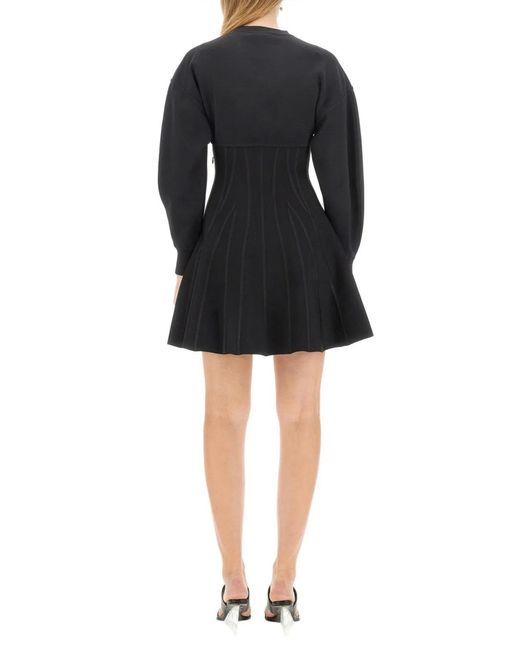 McQueen Black Mini Dress
