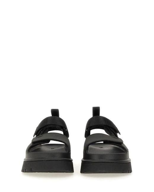 Ugg Black Sandal "Goldenglow"