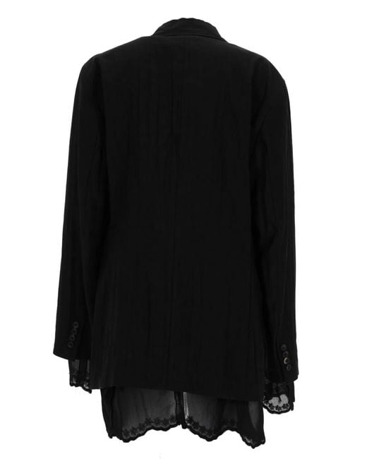 Our Legacy Black Linen Blend Jacket