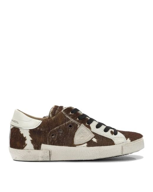 Philippe Model Brown Sneakers & Slip-On