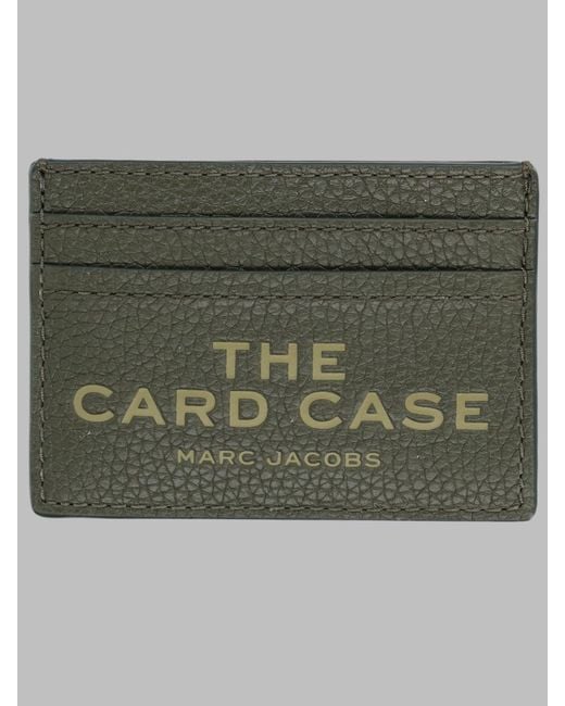 Marc Jacobs Green Portacarte Con Logo