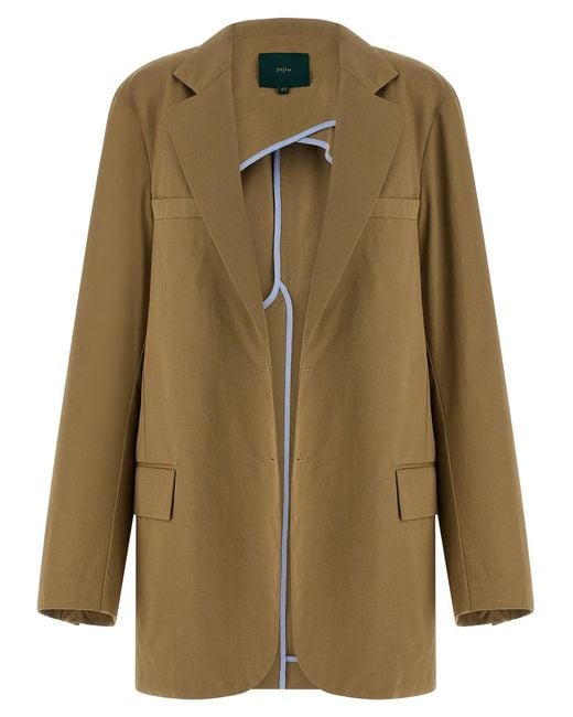 Jejia Green 'Birkin' Blazer