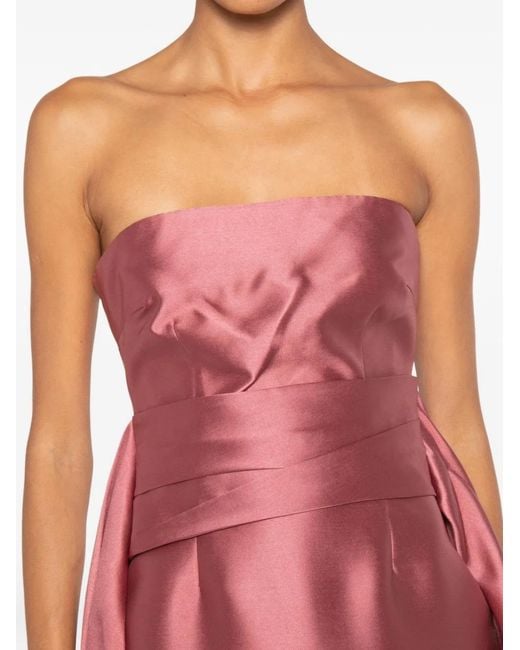 Solace London Pink Elara Maxi Dress