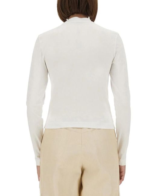 Jacquemus White The Gros Grain T-Shirt