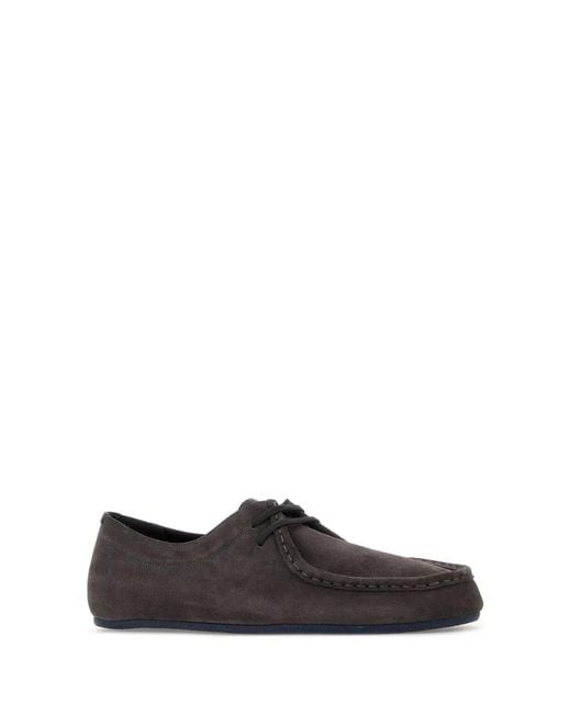 Jil Sander Black Lace Up for men