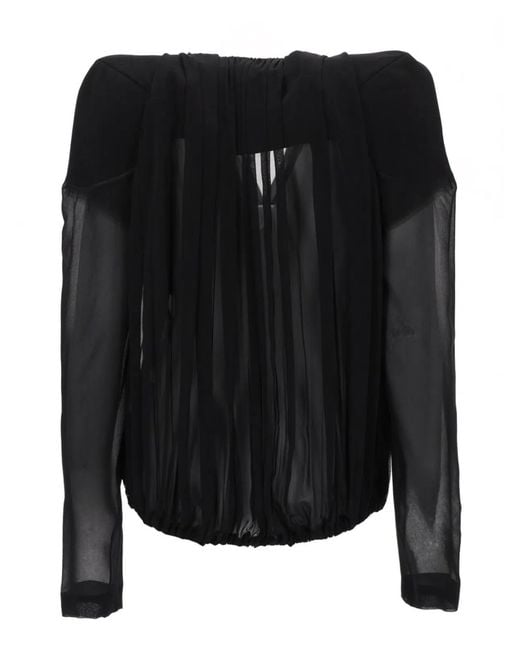 Rick Owens Black Mary Jacket