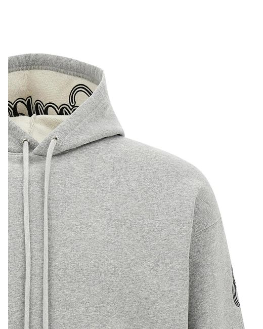 Balenciaga Gray 'Cursive' Hoodie