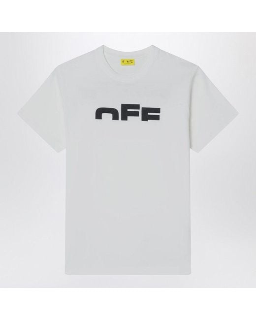 Off-White c/o Virgil Abloh White The Type Logo T-Shirt for men