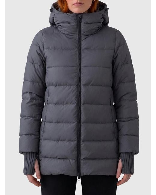 Herno Gray 2-Layer Nylon Puffer Jacket