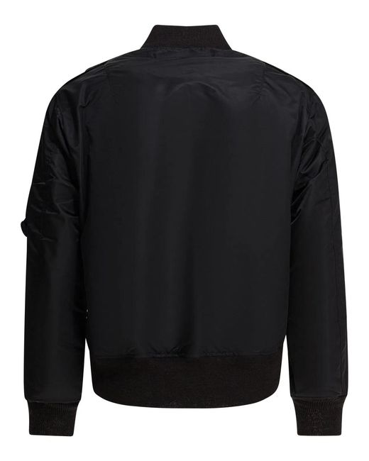 Buzz Rickson's Black "Skyline" Bomber for men