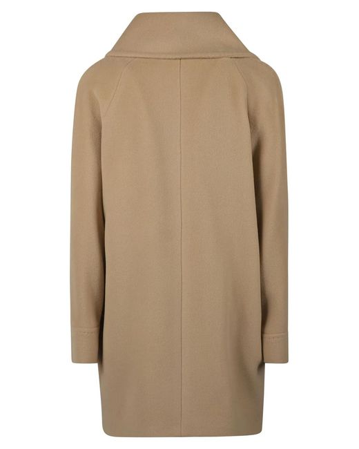 Tagliatore Natural Light Angora-Wool Double-Breasted Jacket