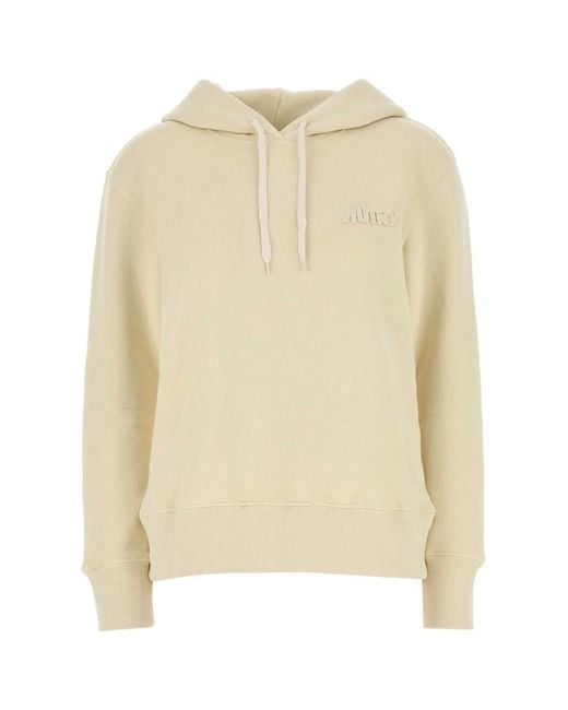 Autry Natural Cream Cotton Main Wom Sweatshirt