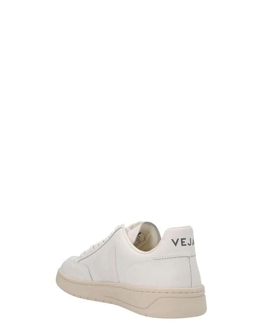 Veja White 'V-12' Sneakers